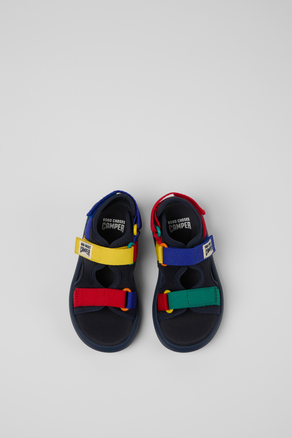 Bobo Choses x Camper Multicolor Textile Sandals for Kids. - Image 4