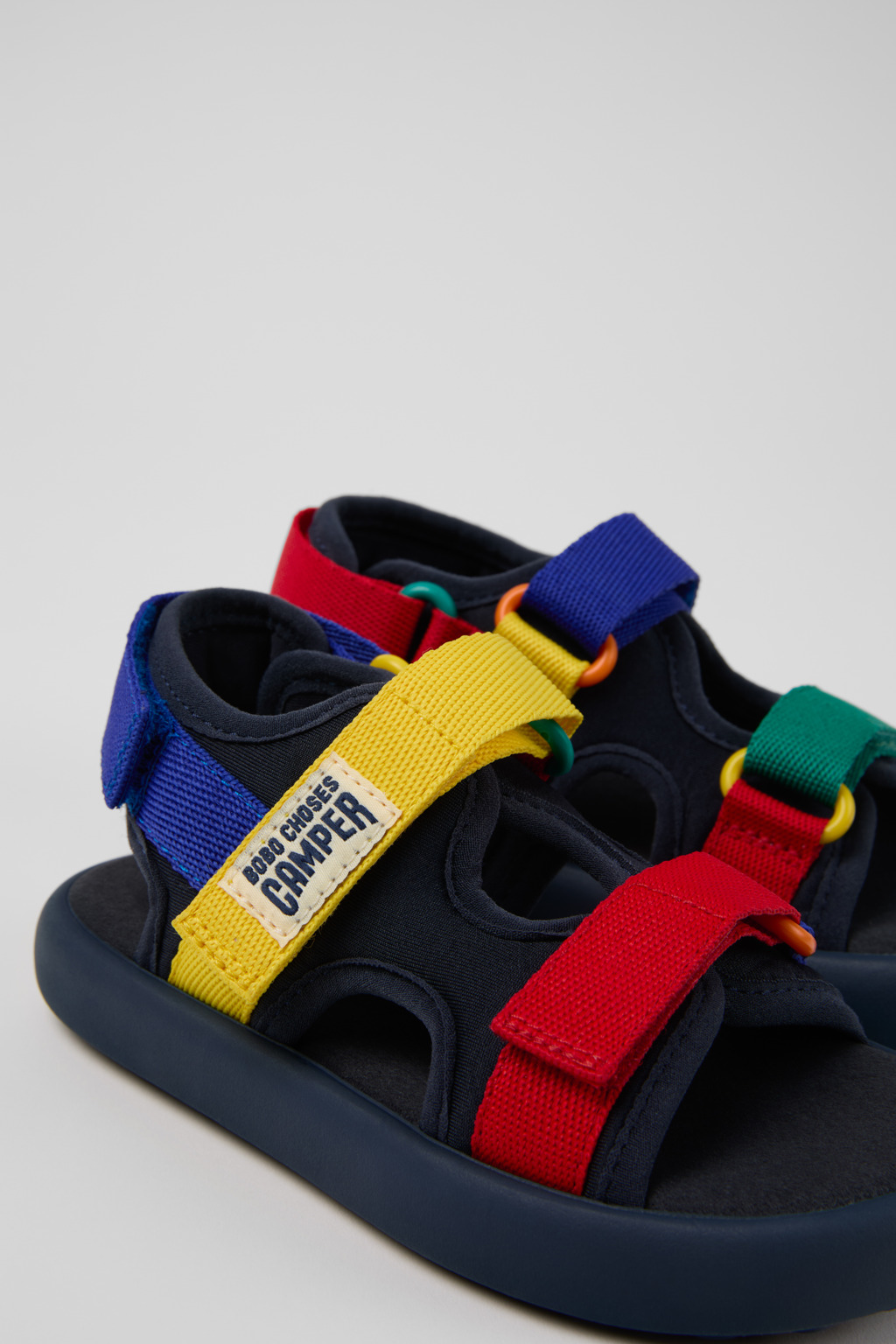 Bobo Choses x Camper Multicolor Textile Sandals for Kids. - Image 6