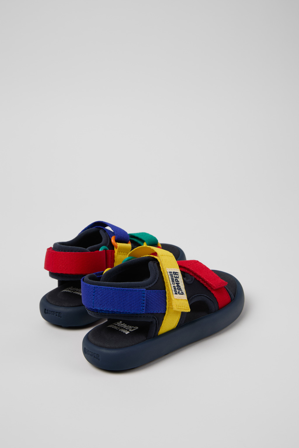 Bobo Choses x Camper Multicolor Textile Sandals for Kids. - Image 3