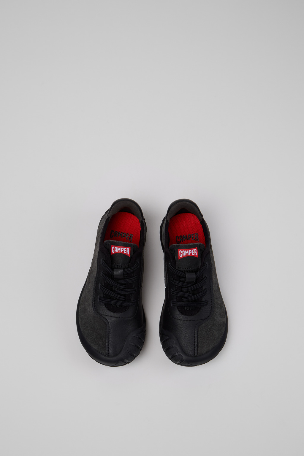 Peu Path Multicolor Nubuck and Leather Sneakers for Kids. - Image 4