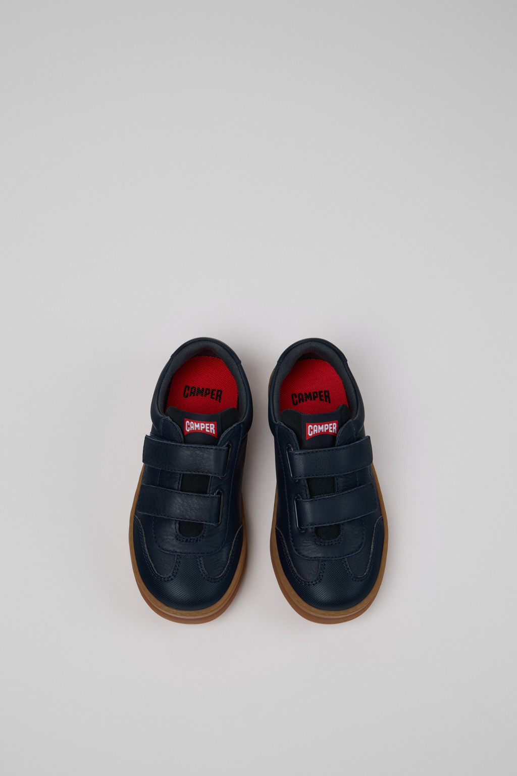 Runner Multicolor Leather and Nubuck Sneakers for Kids. - Image 4