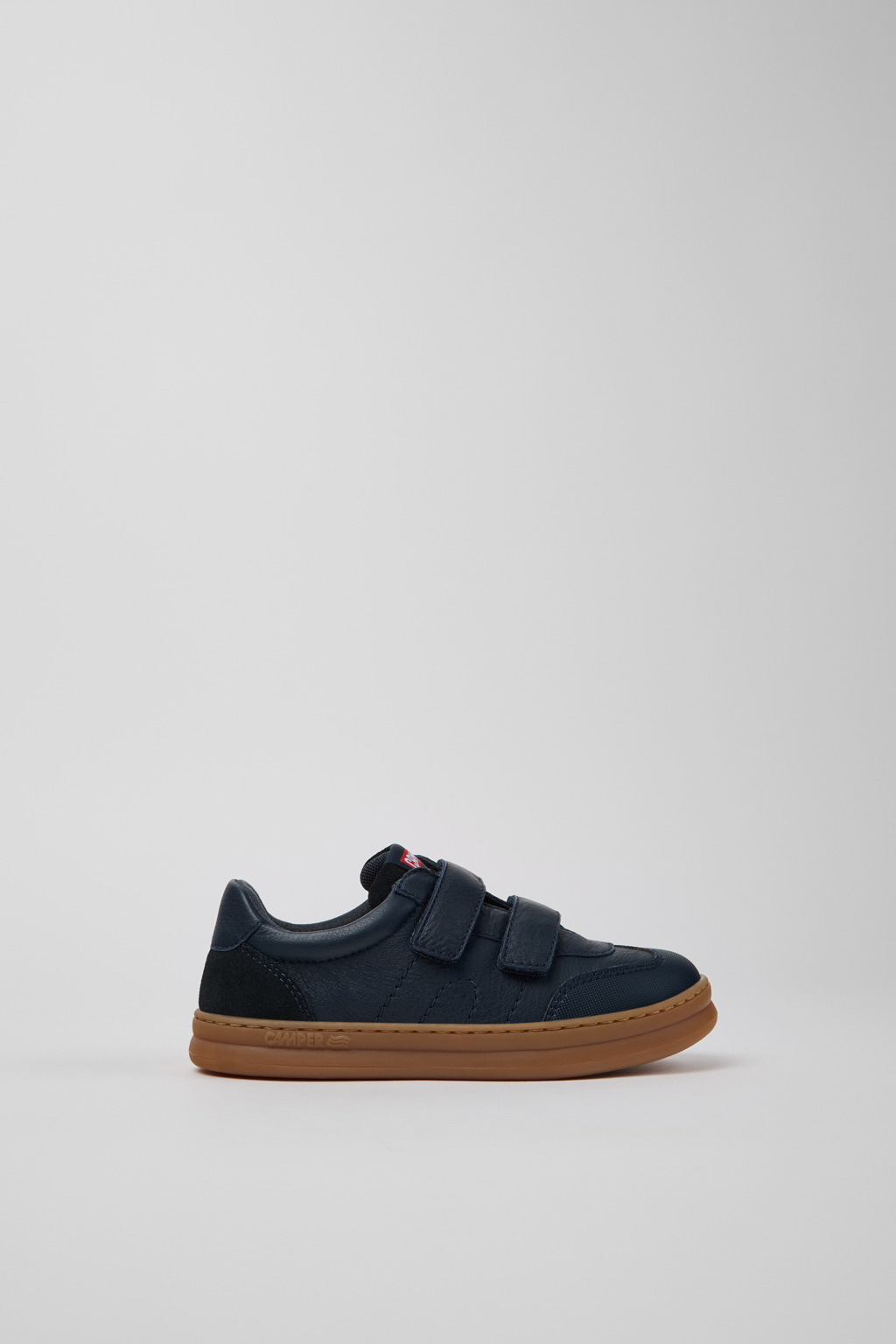 Runner Multicolor Leather and Nubuck Sneakers for Kids. - Image 2