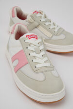 Runner Multicolor Textile and Leather Sneakers for Kids.