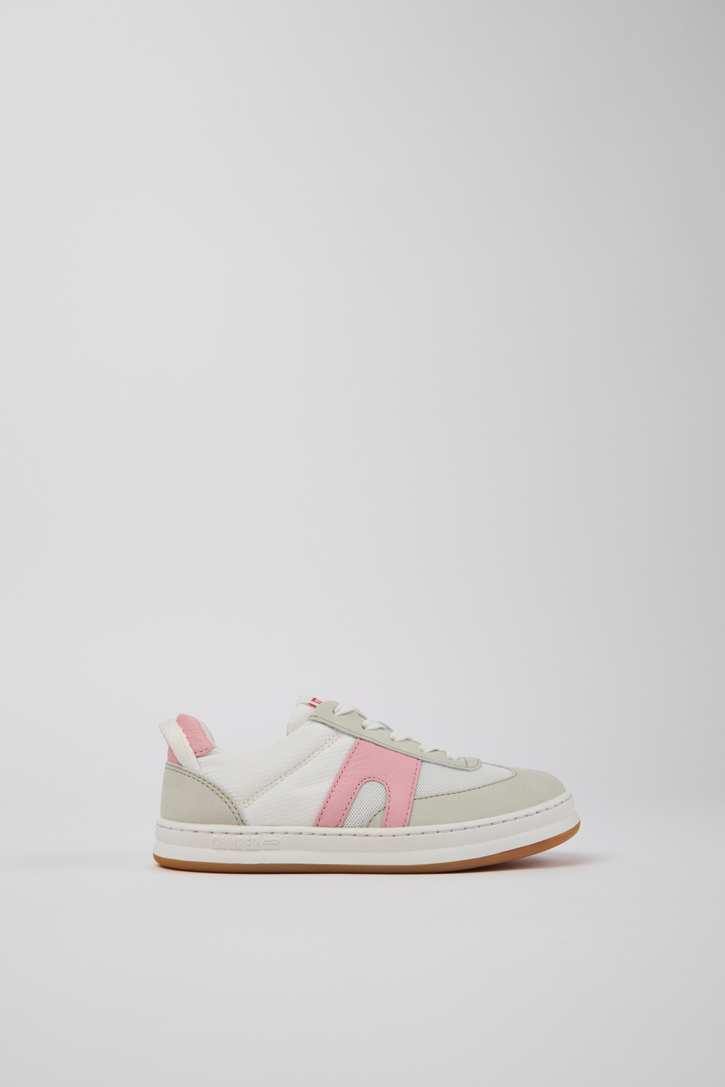 Runner Multicolor Textile and Leather Sneakers for Kids. - Image 2