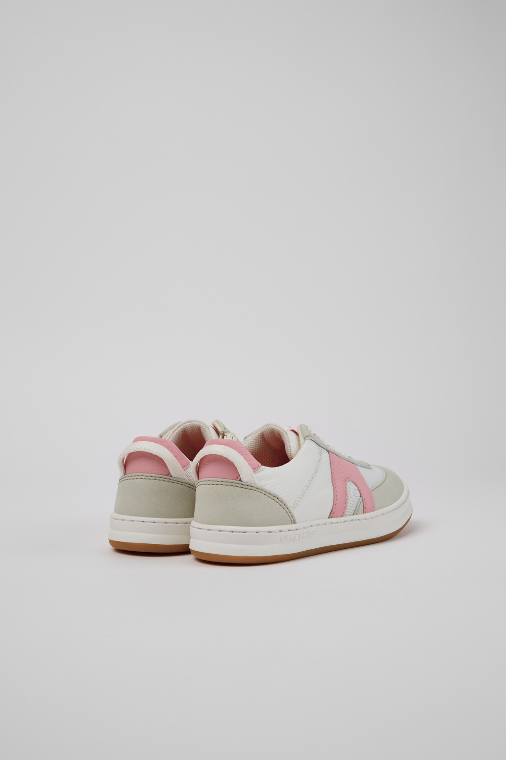 Runner Multicolor Textile and Leather Sneakers for Kids. - Image 3