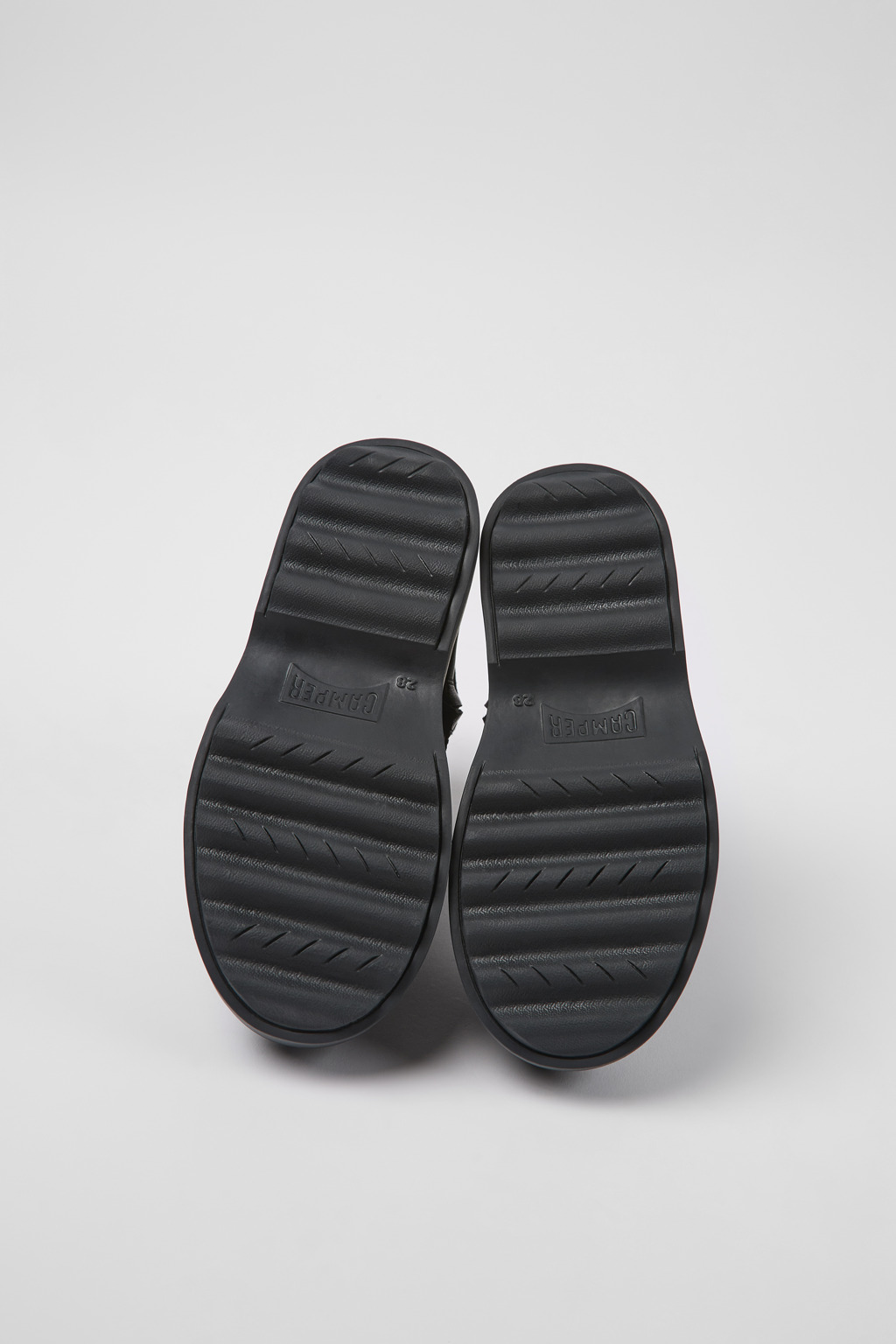 Twins Black leather ankle boots for kids - Image 5