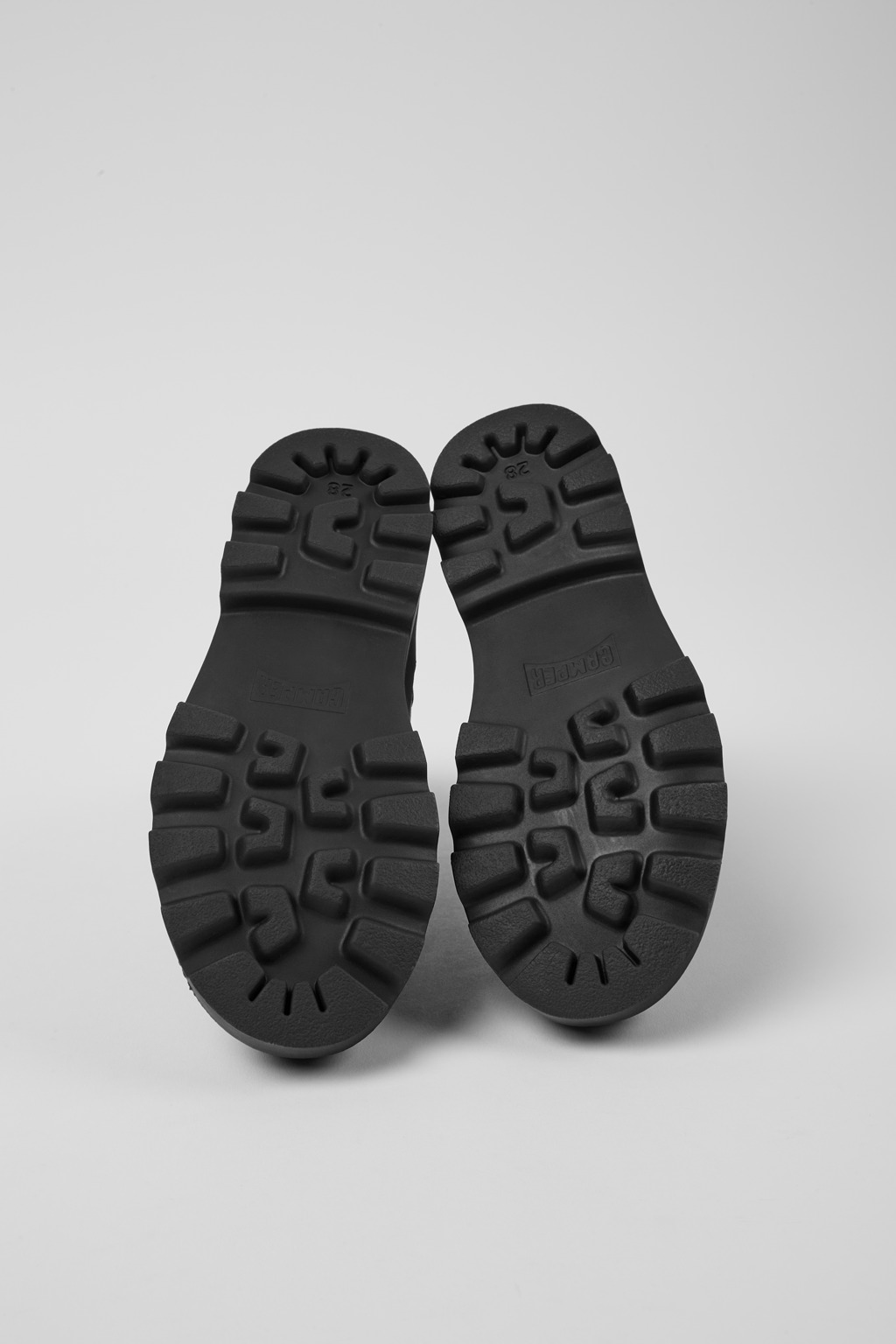 Brutus Black Leather Ankle Boots for Kids. - Image 5