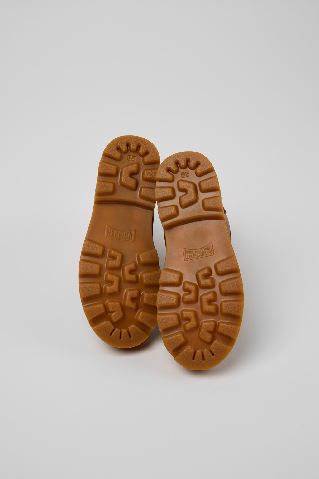 Twins Brown Leather Ankle-Boots for Kids. - Image 5