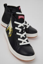 Twins Multicolor Leather Sneaker Booties for Kids.