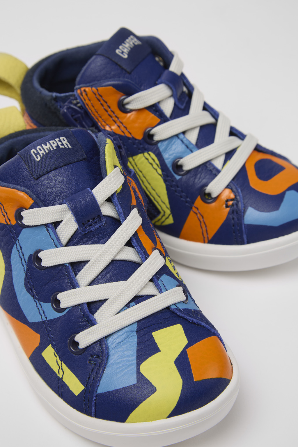 Twins Multi-colored leather sneakers