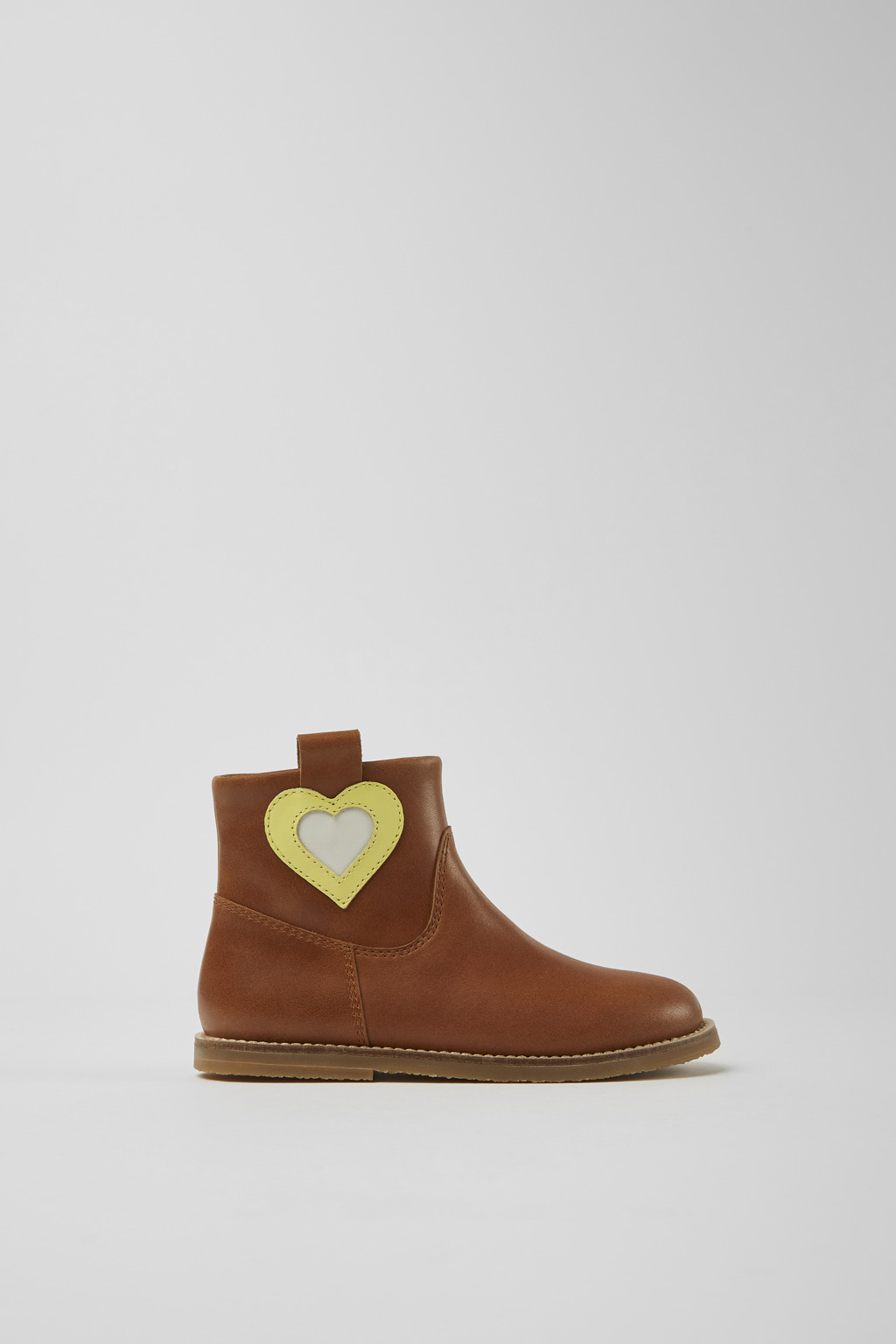 Twins Brown leather zip-up boots - Image 2