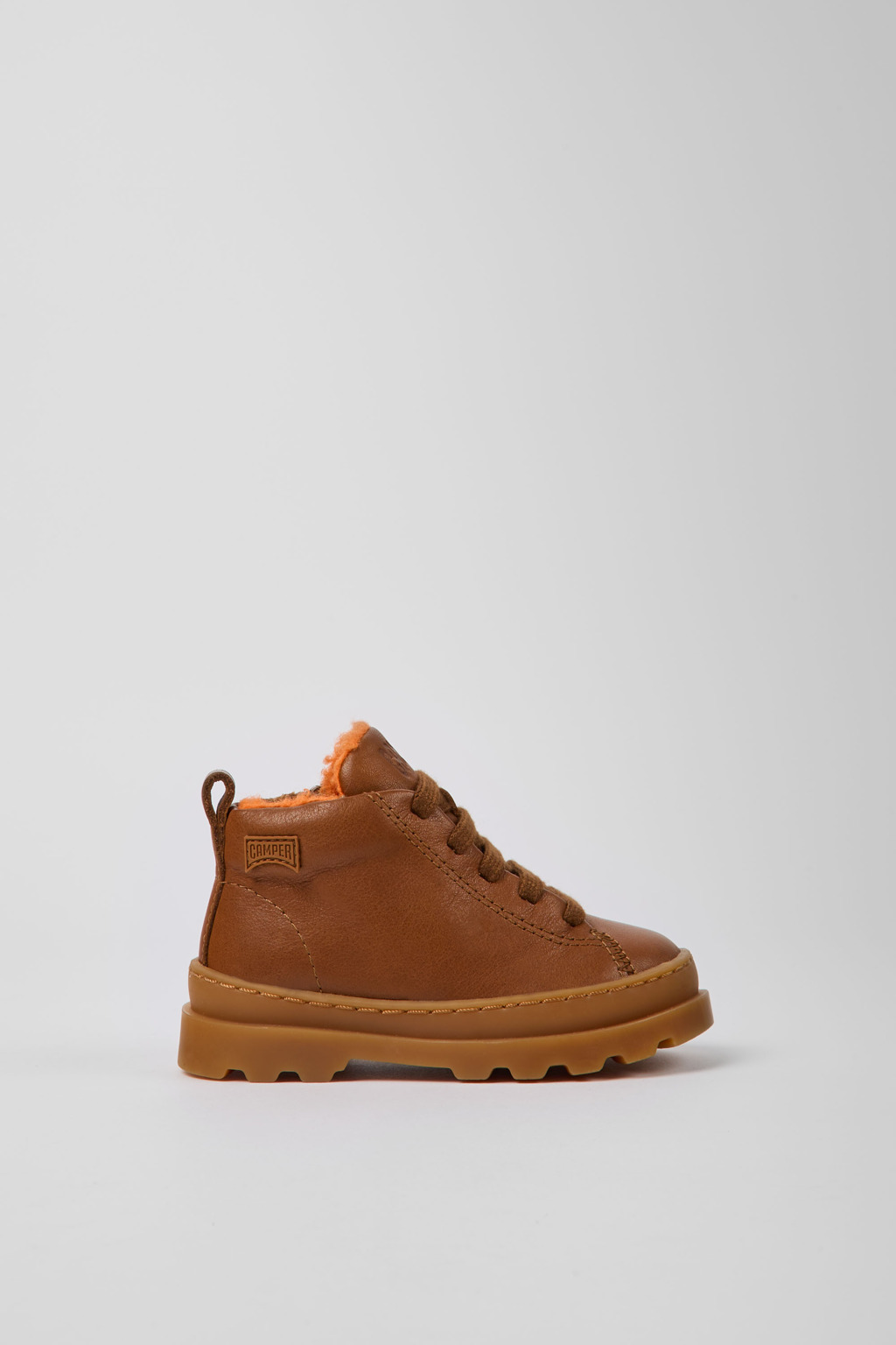 Brutus Brown leather lace-up boots - Image 2