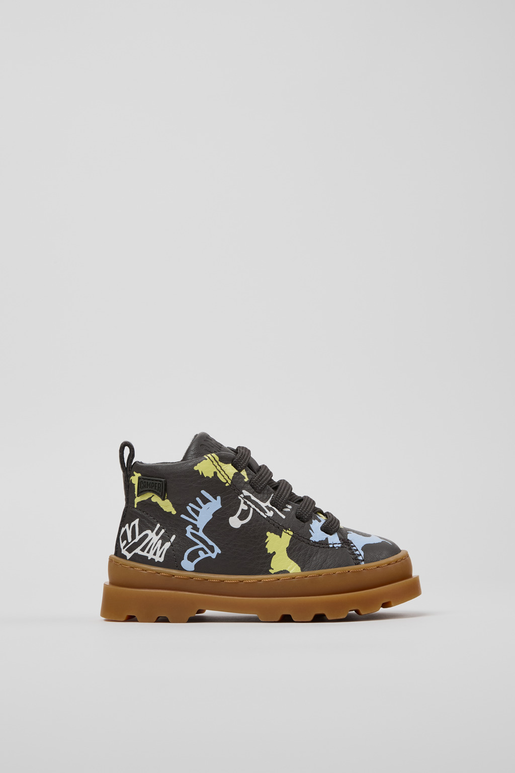 Twins Multicolor leather ankle boots for kids - Image 2