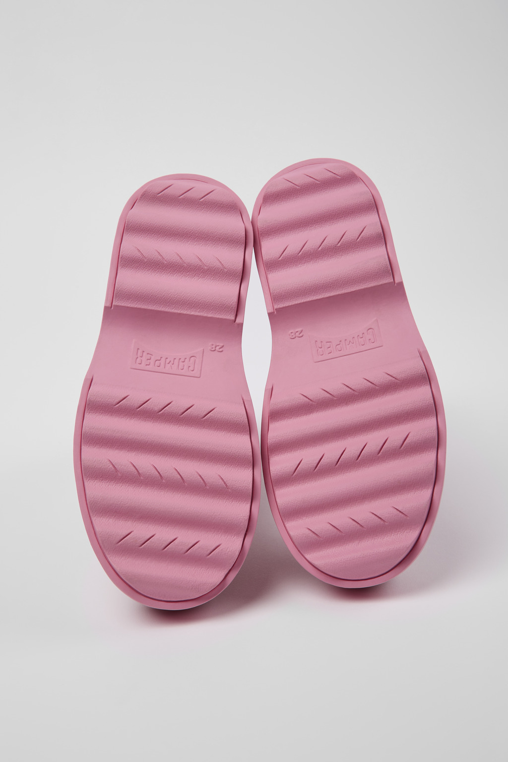 Norte Pink leather ankle boots for kids - Image 5