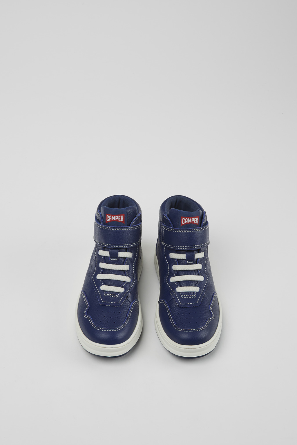 Runner Blue leather sneakers - Image 4