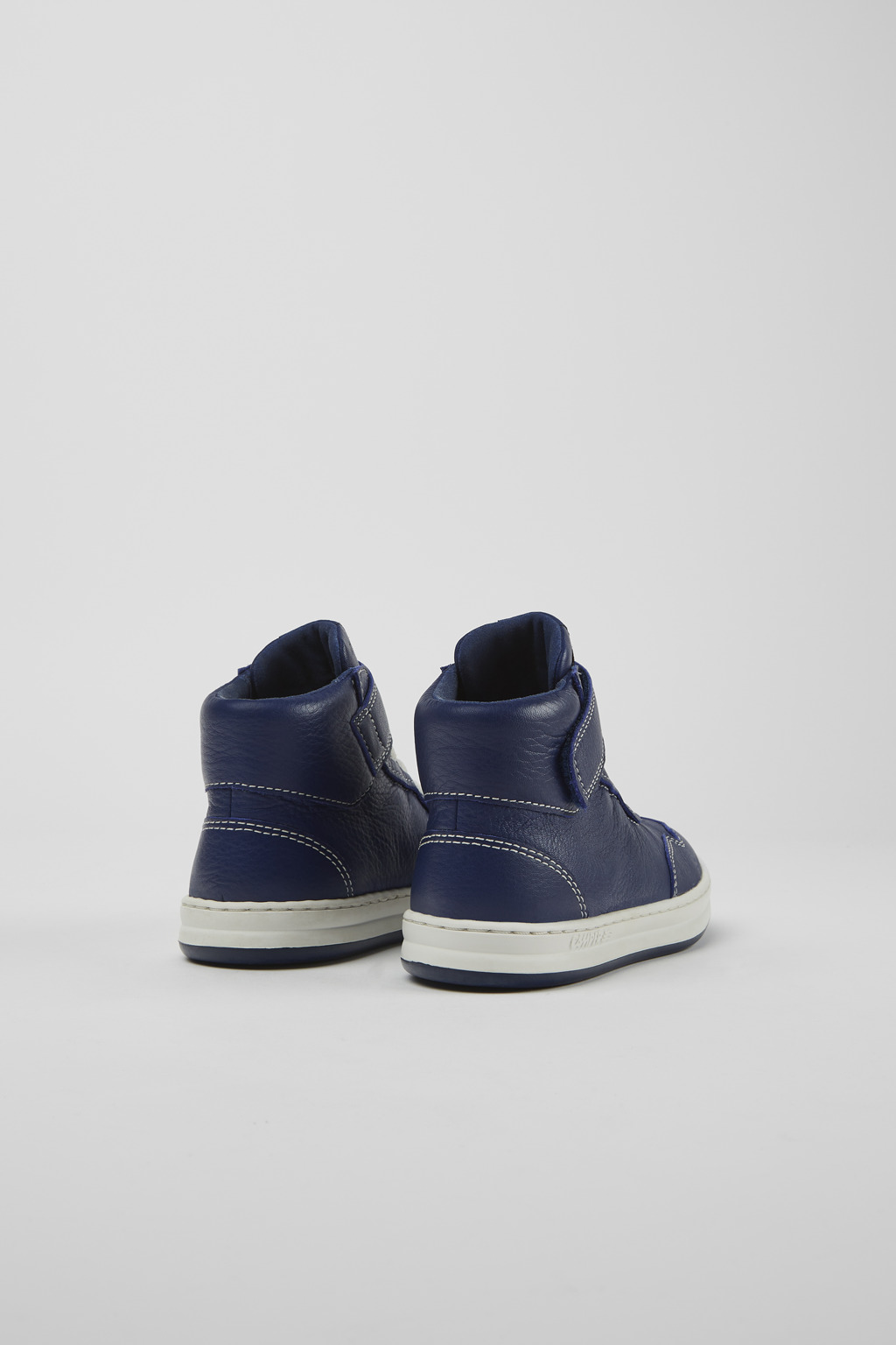 Runner Blue leather sneakers - Image 3