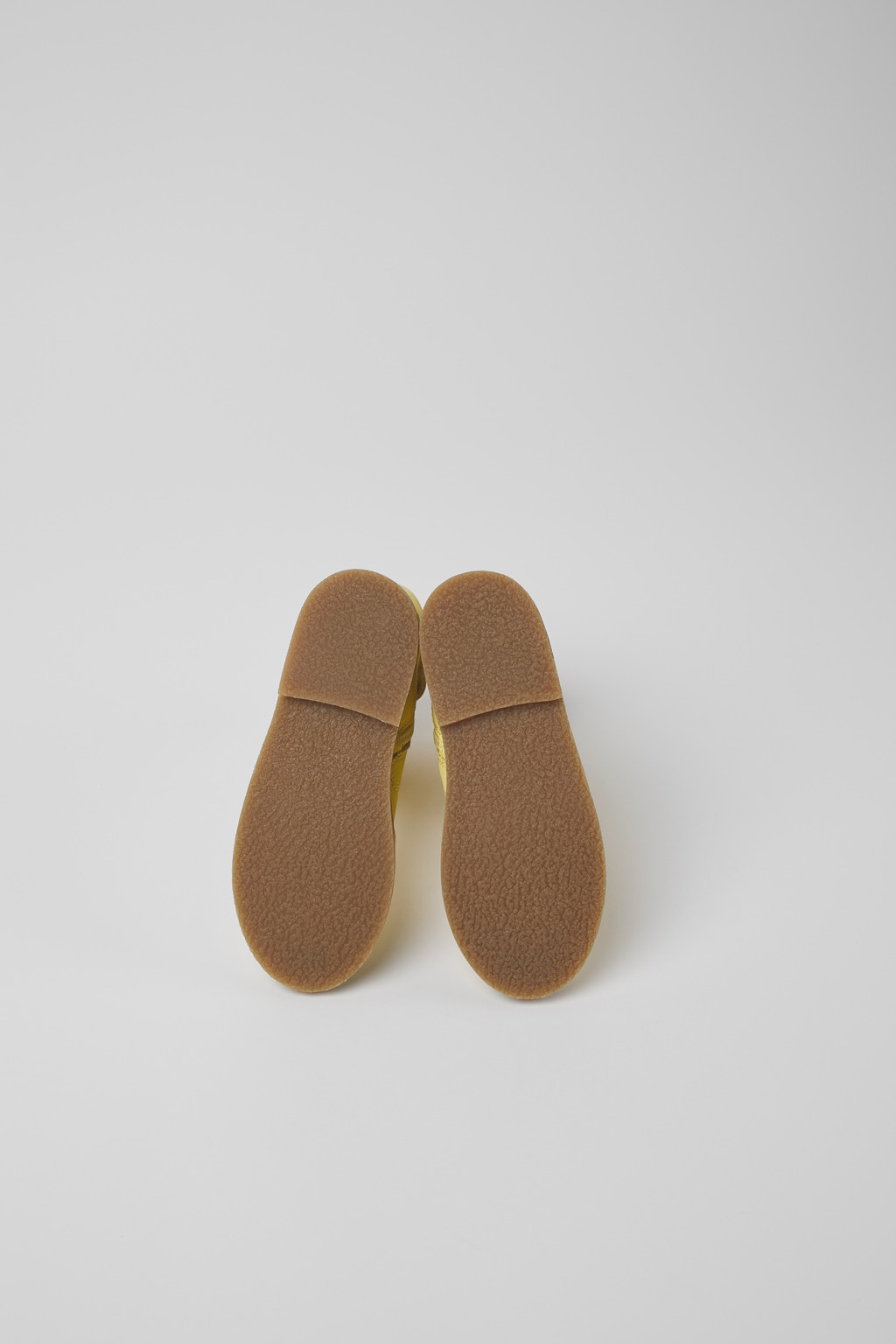 Savina Yellow leather boots for kids - Image 5