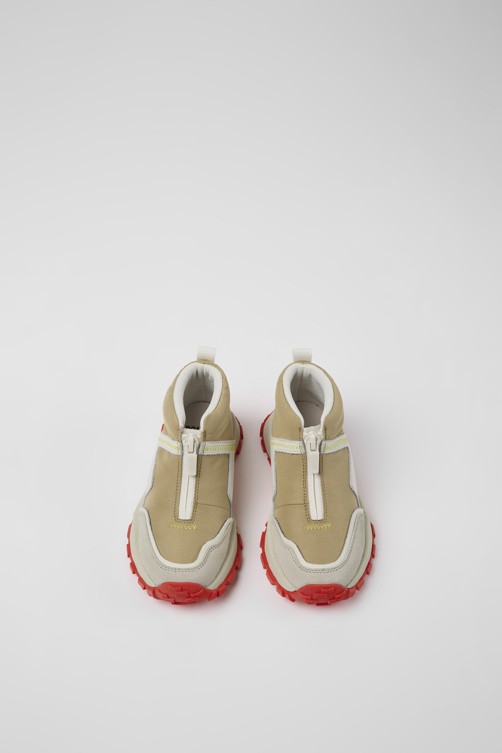 Drift Trail Multicolored textile and leather sneakers for kids - Image 4