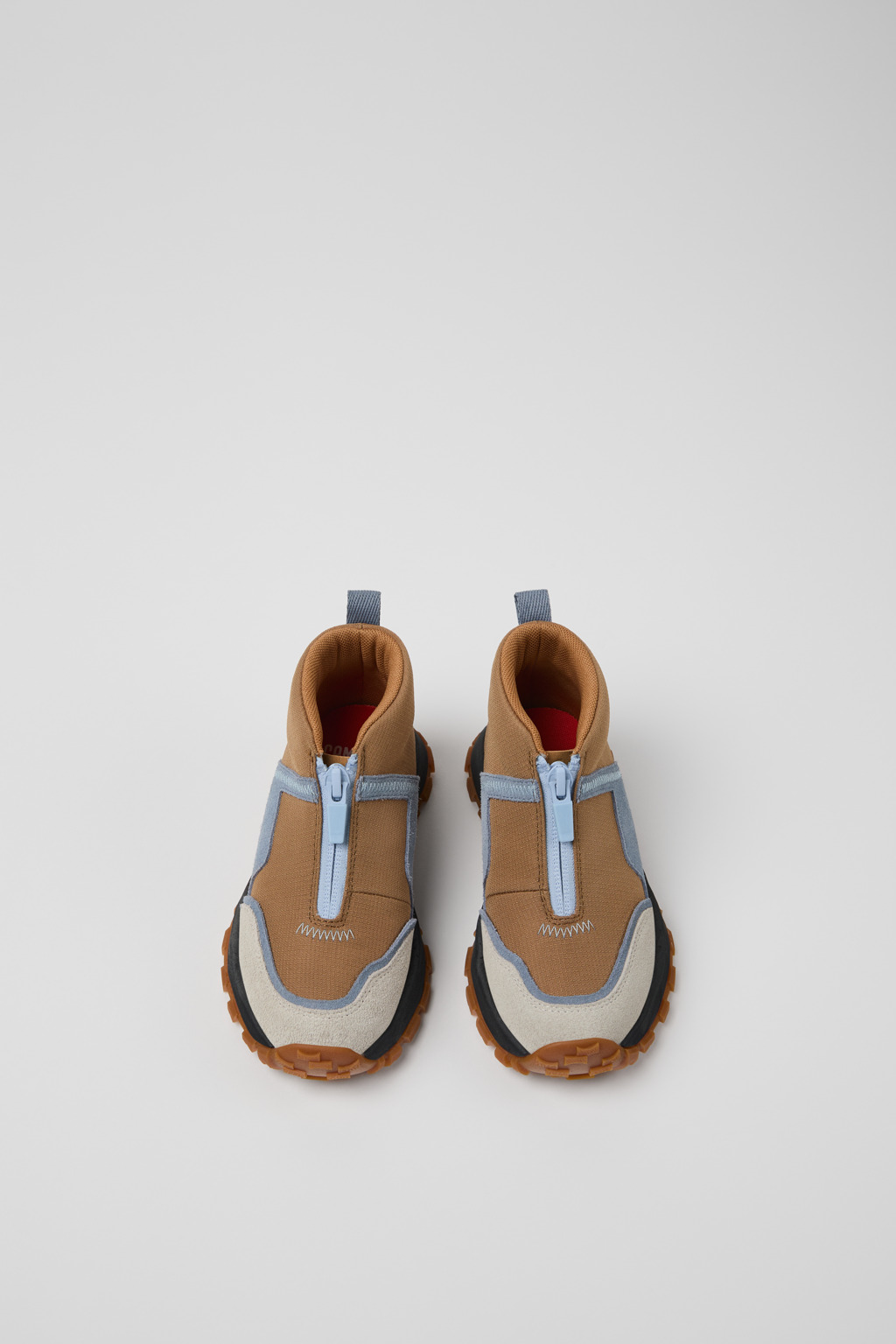 Drift Trail Multicolor textile and leather sneakers for kids - Image 4