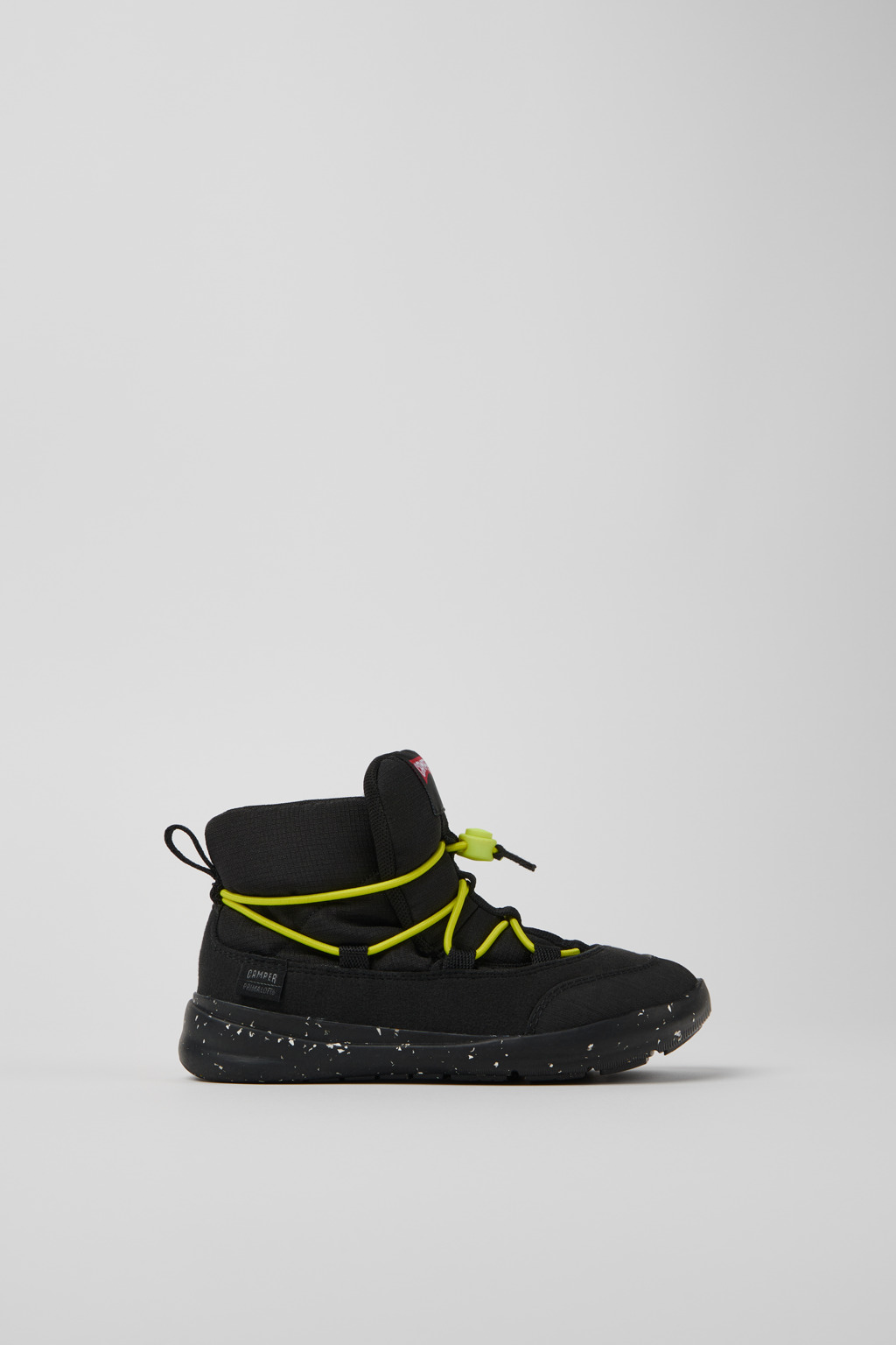 Ergo Black textile ankle boots for kids - Image 2