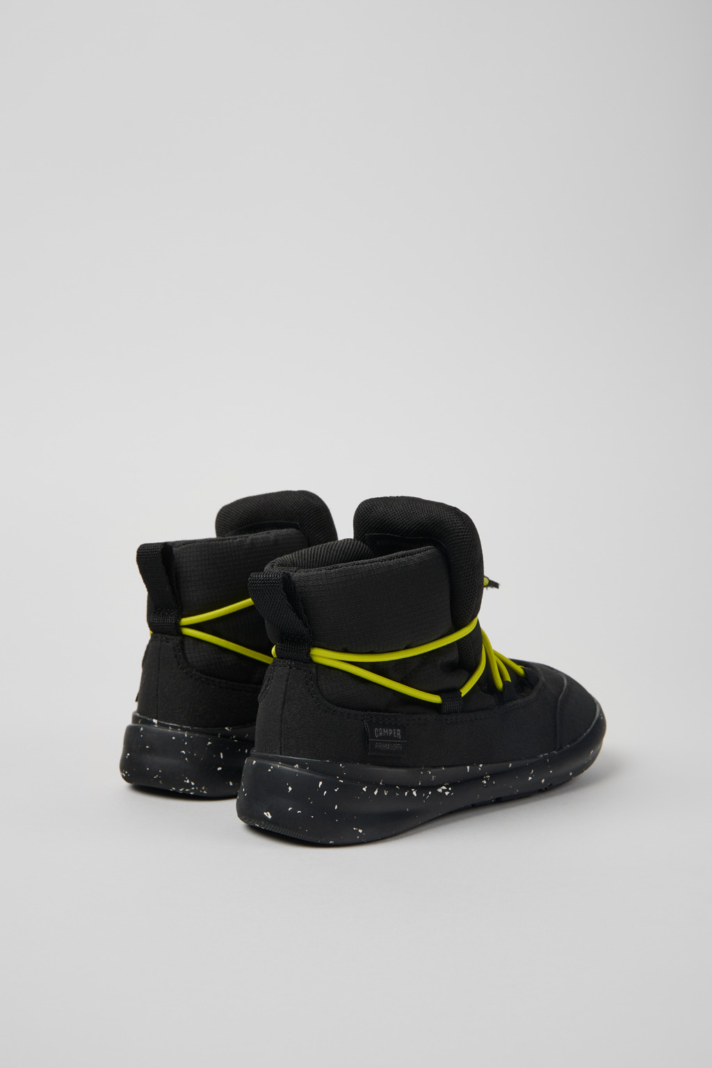 Ergo Black textile ankle boots for kids - Image 3