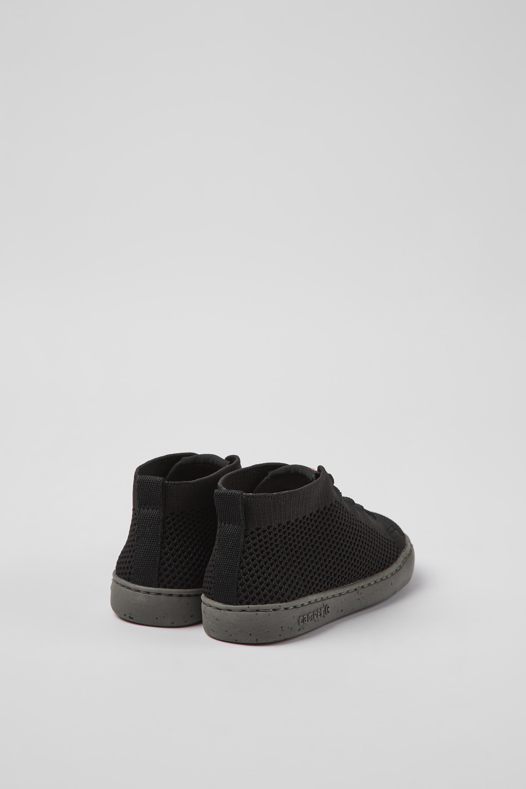 Peu Touring Black textile ankle boots for kids - Image 3