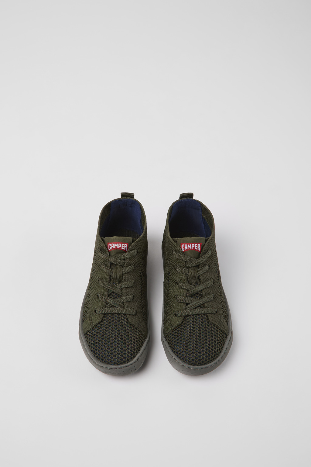 Peu Touring Green textile ankle boots for kids - Image 4