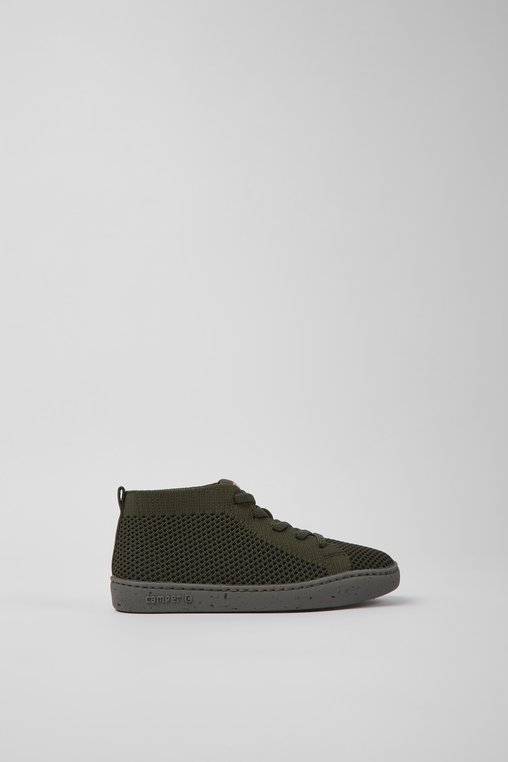 Peu Touring Green textile ankle boots for kids - Image 2