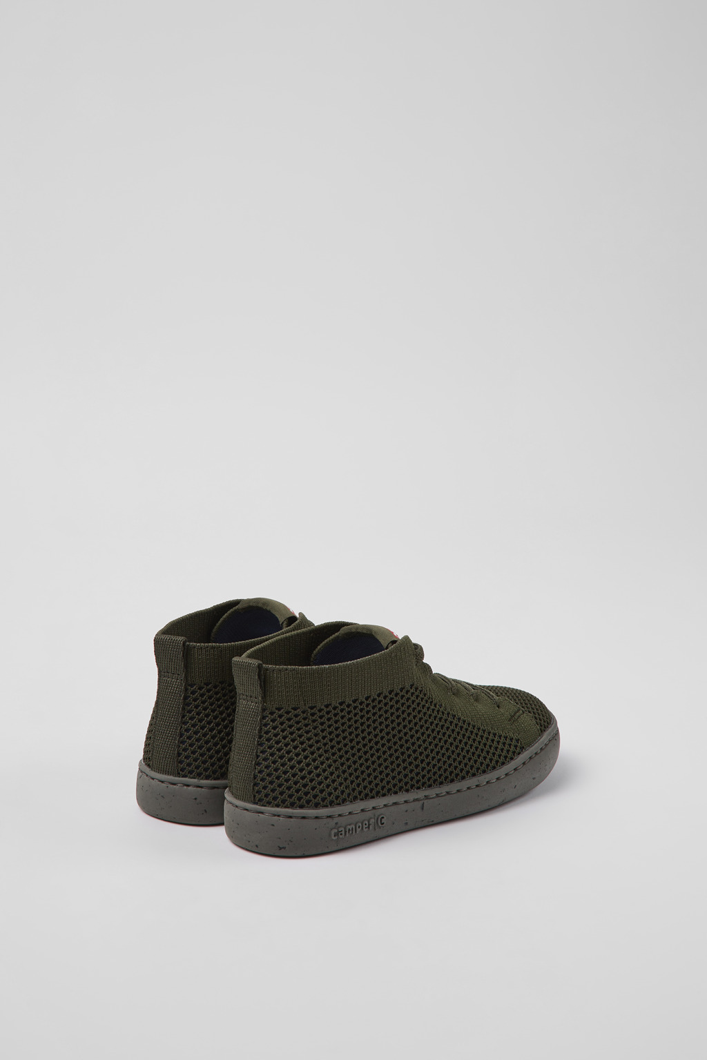 Peu Touring Green textile ankle boots for kids - Image 3