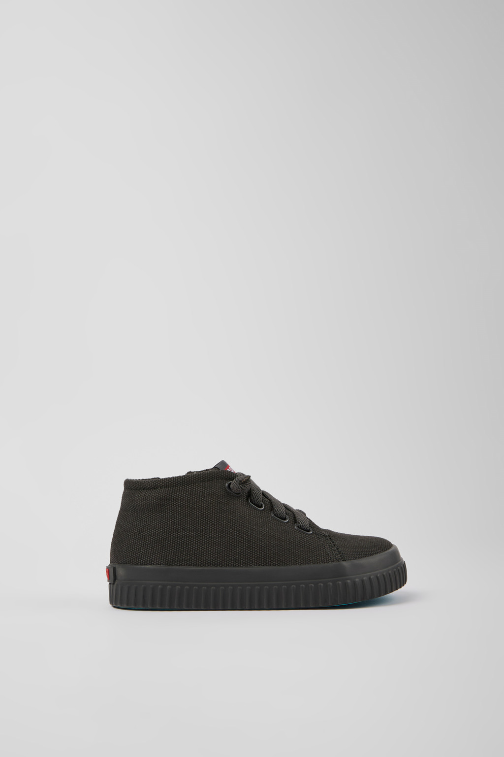 Peu Roda Dark gray textile sneakers for kids - Image 2