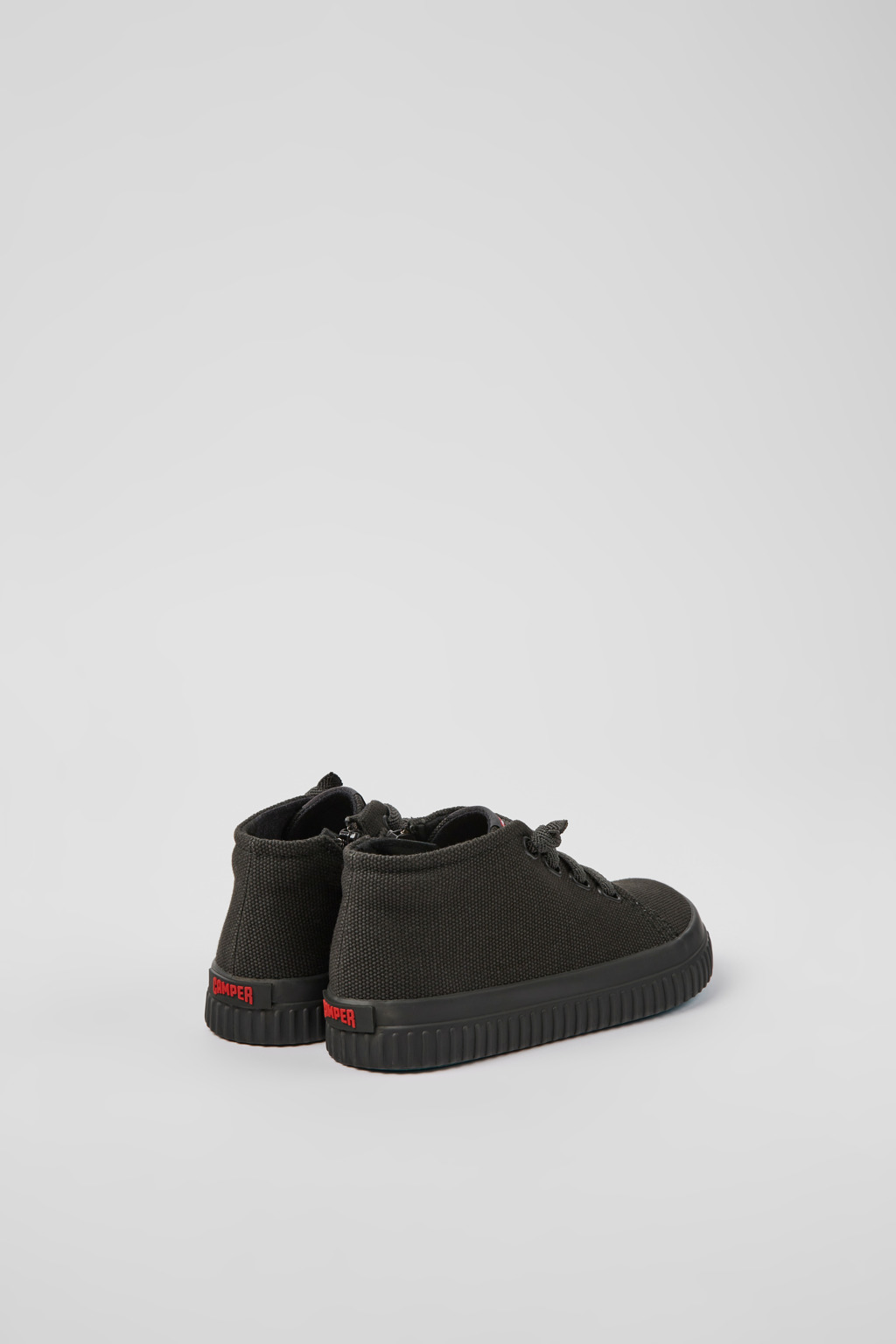Peu Roda Dark gray textile sneakers for kids - Image 3