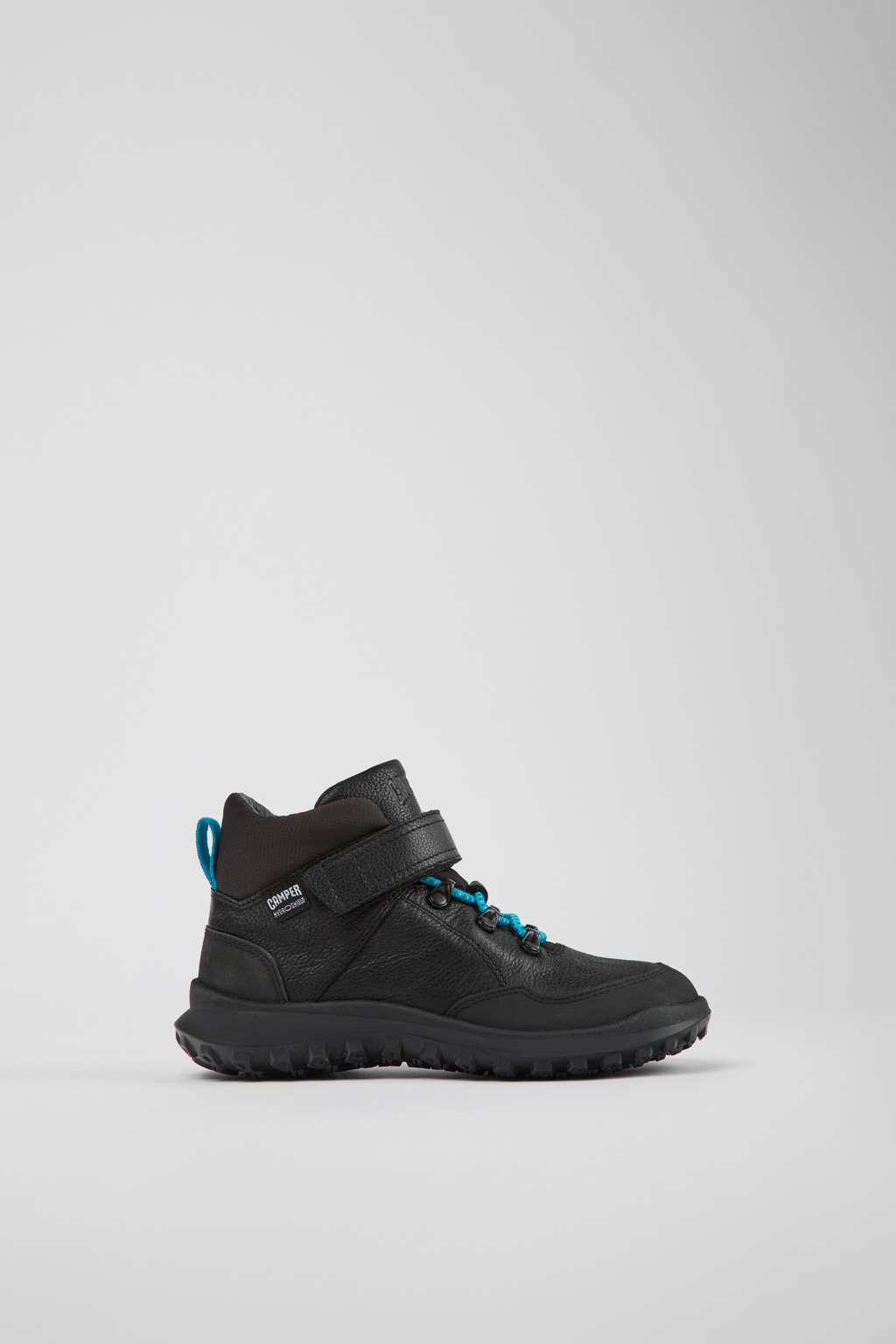 CRCLR Black leather and textile ankle boots for kids - Image 2