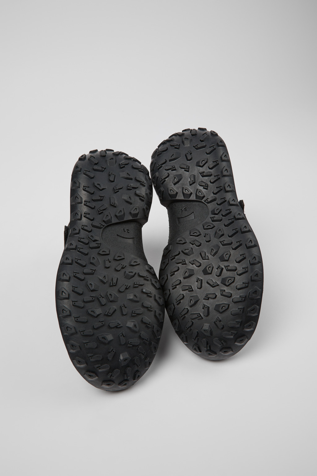 CRCLR Black leather and textile ankle boots for kids - Image 5
