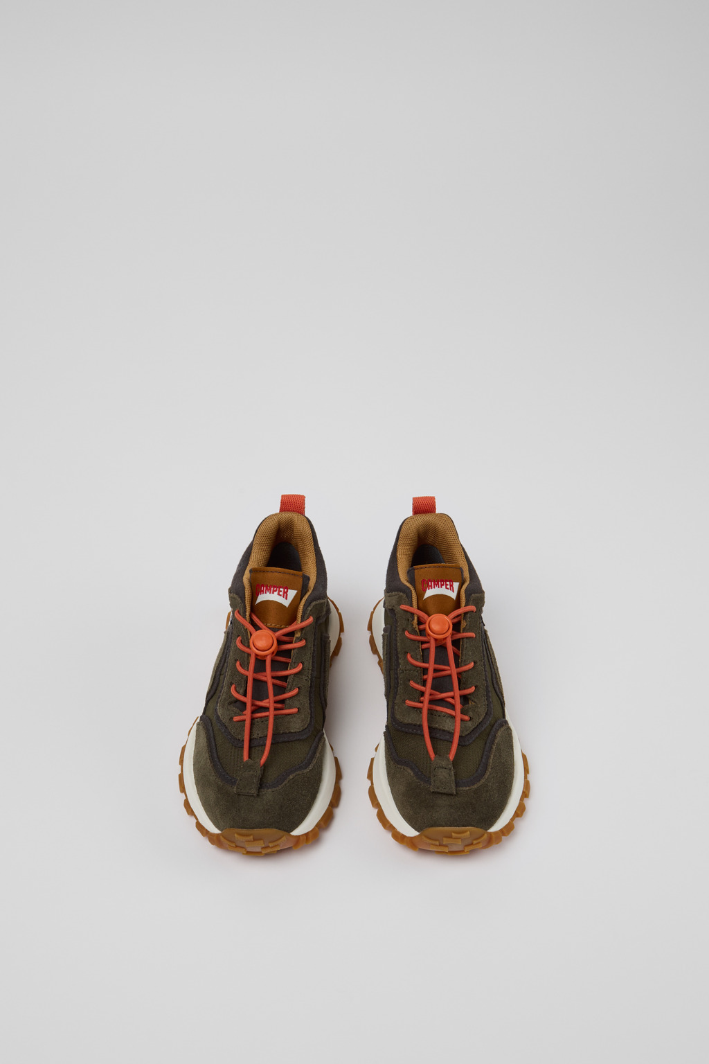 Drift Trail Multicolor Textile and Nubuck Sneaker Booties for Kids. - Image 4