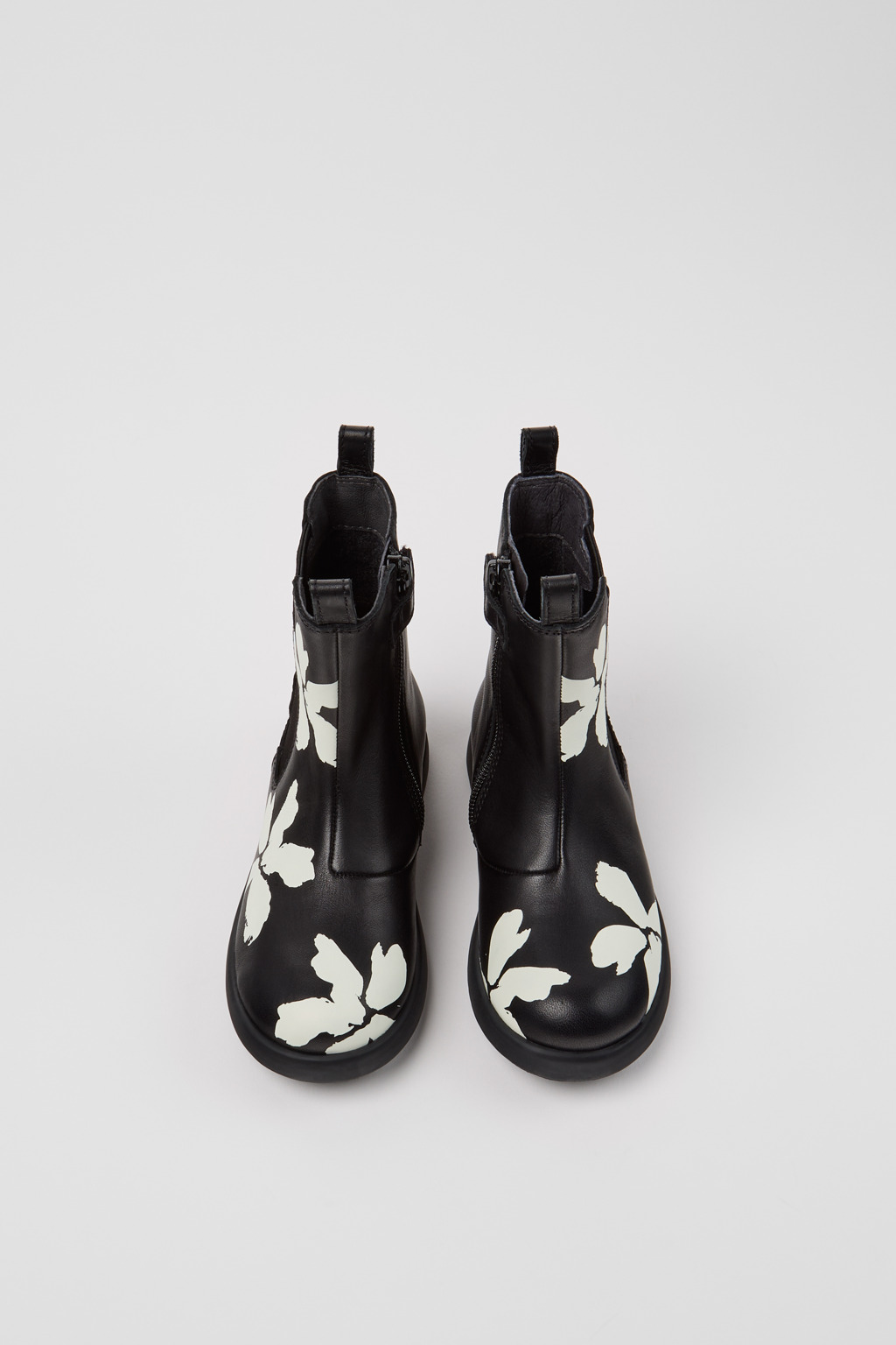 Twins Multicolor Leather Mid Boots for Kids. - Image 4