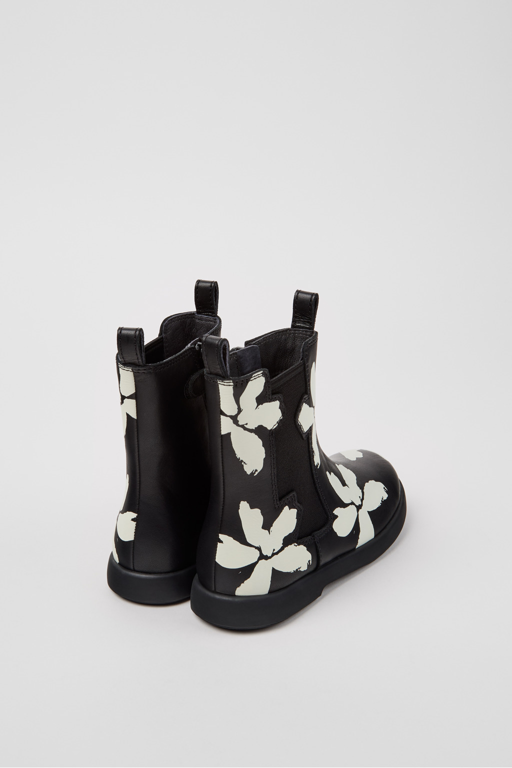 Twins Multicolor Leather Mid Boots for Kids. - Image 3