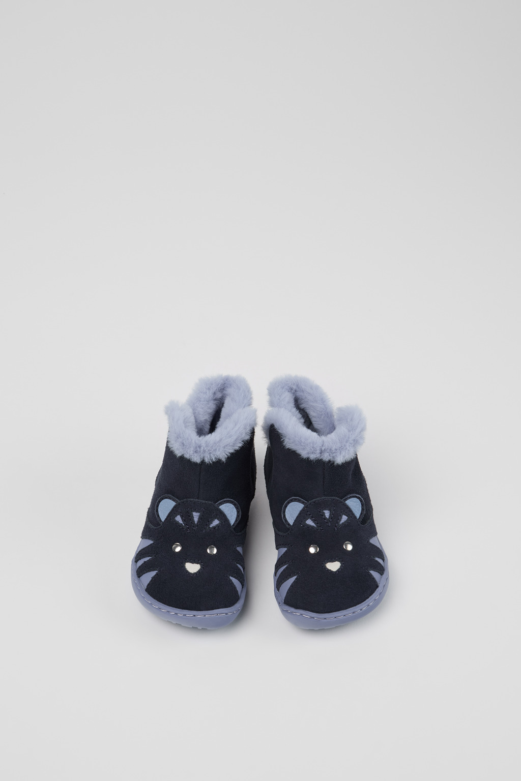 Peu Multicolor Nubuck and Leather Ankle Boots for Kids. - Image 4