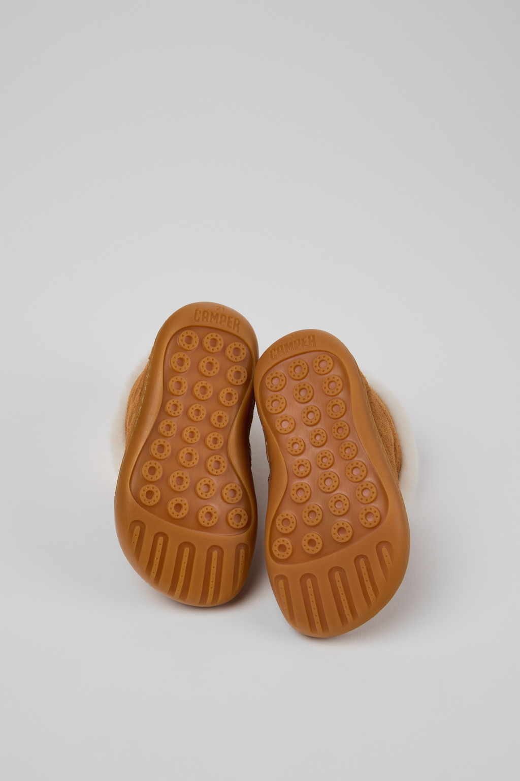 Peu Brown Nubuck Ankle Boots for Kids. - Image 5