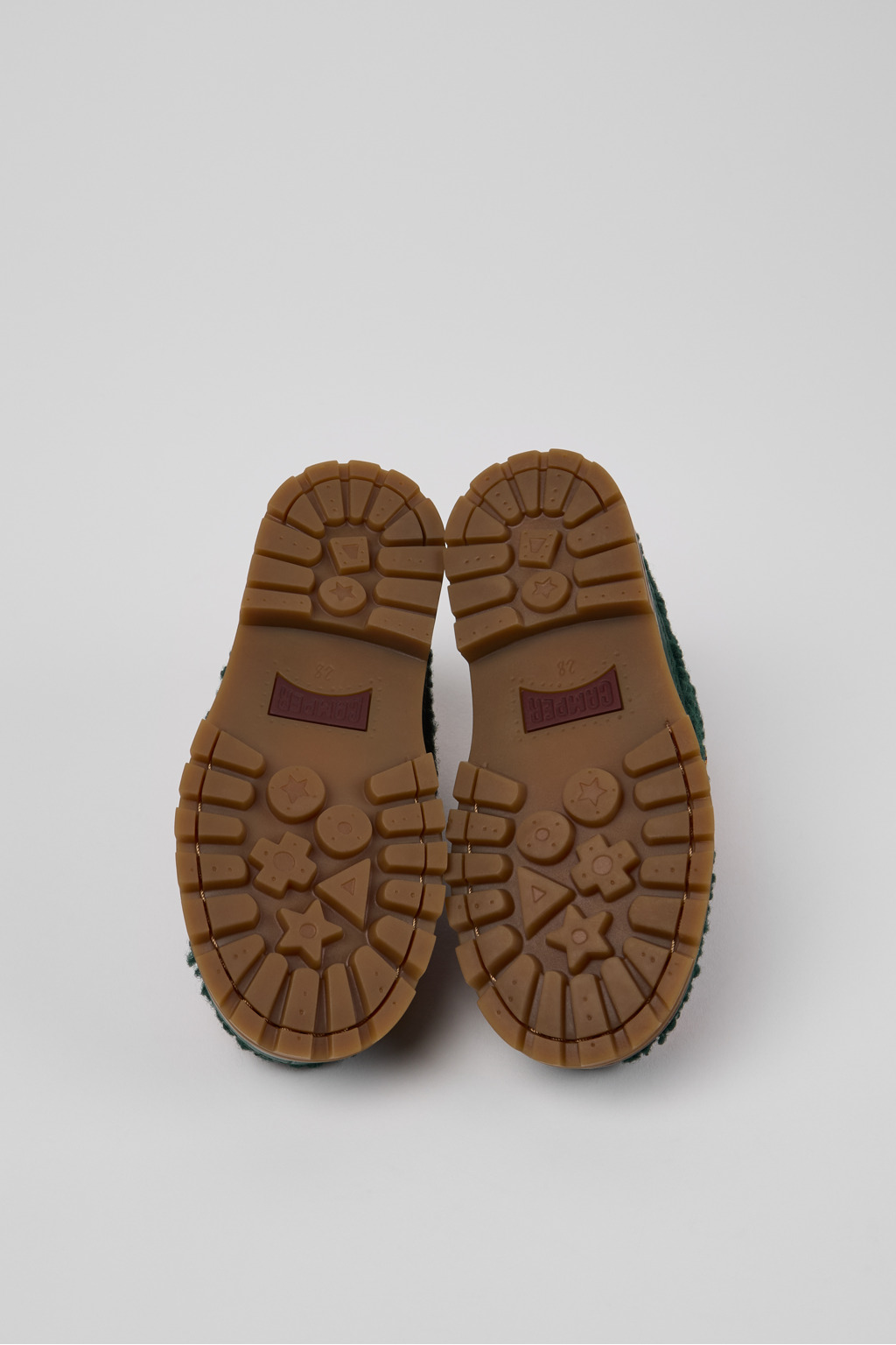 Bobo Choses x Camper Multicolor Textile and Leather Ankle Boots for Kids. - Image 6