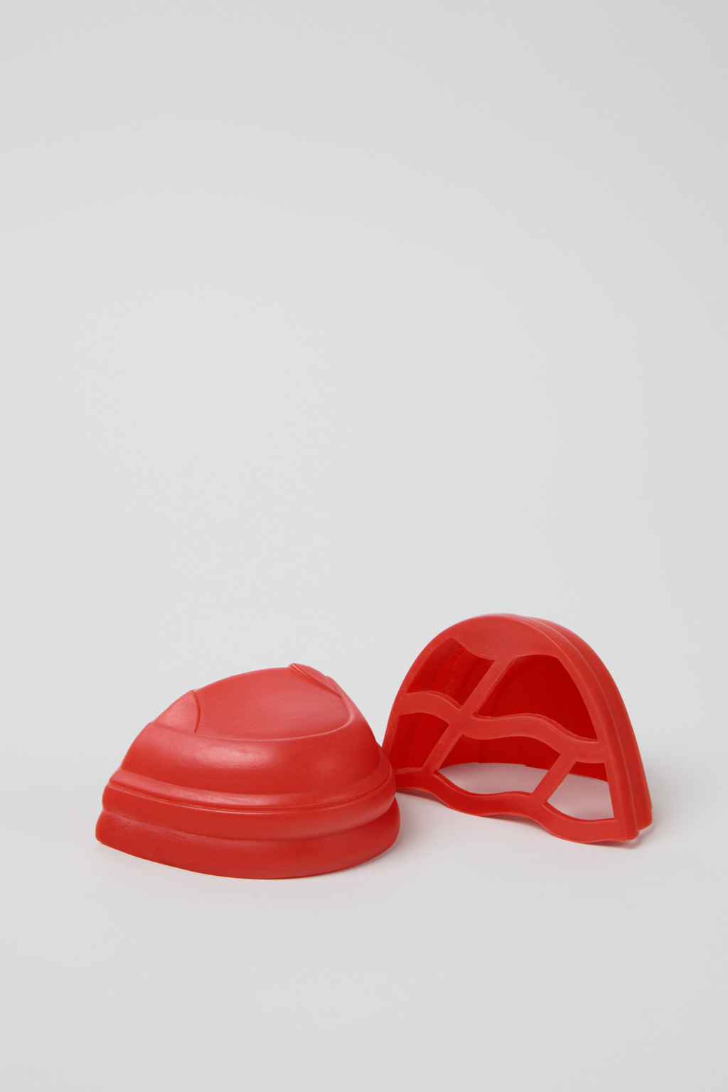 Junction Runner Toe Caps Red rubber toe caps.